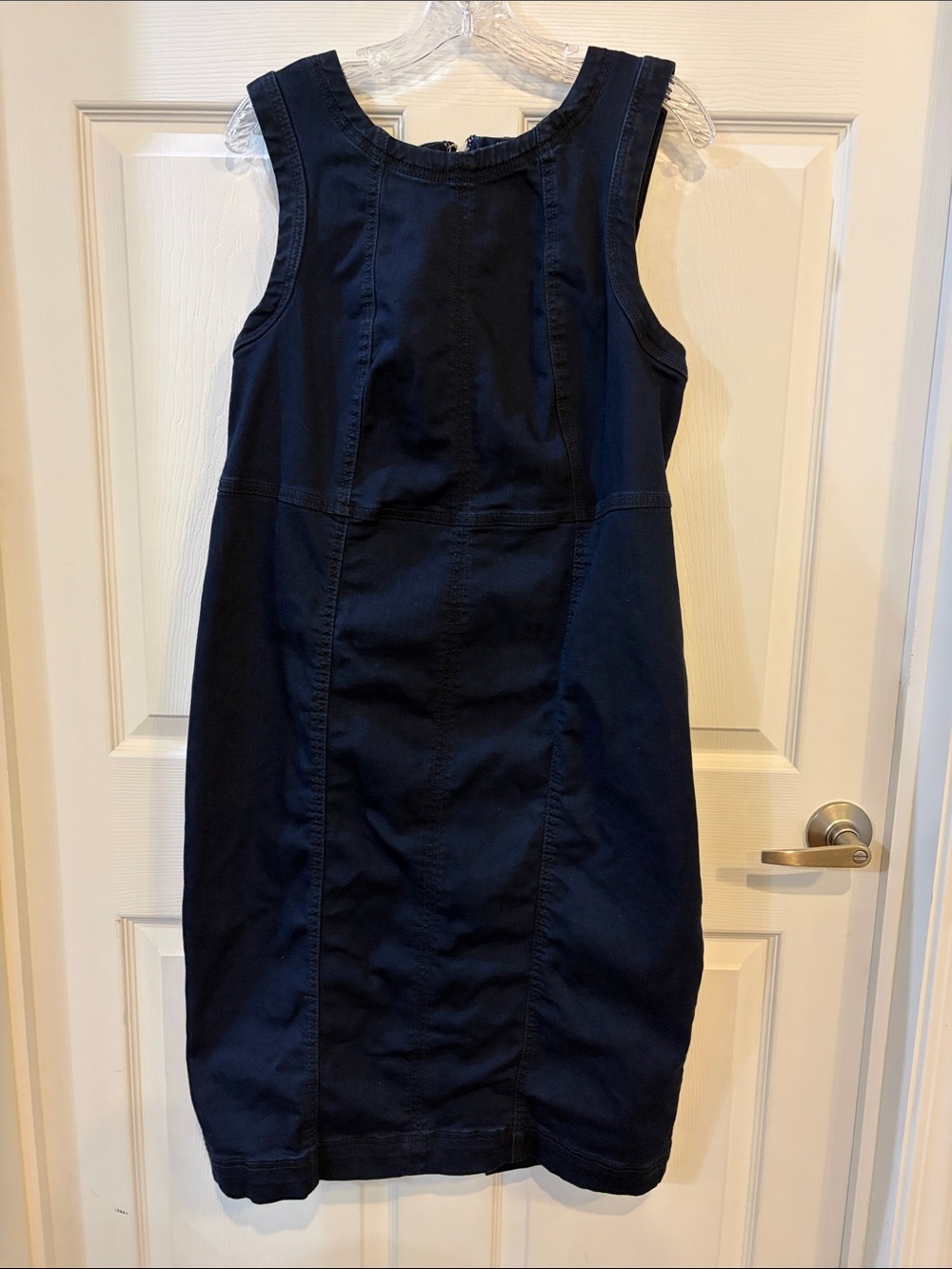 Ava & Viv Dark Navy Sleeveless Shift Dress